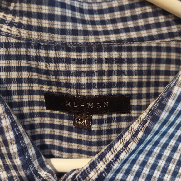 Sale $10❣️Men long-sleeve shirt size 4XL (#624) - Picture 7 of 10